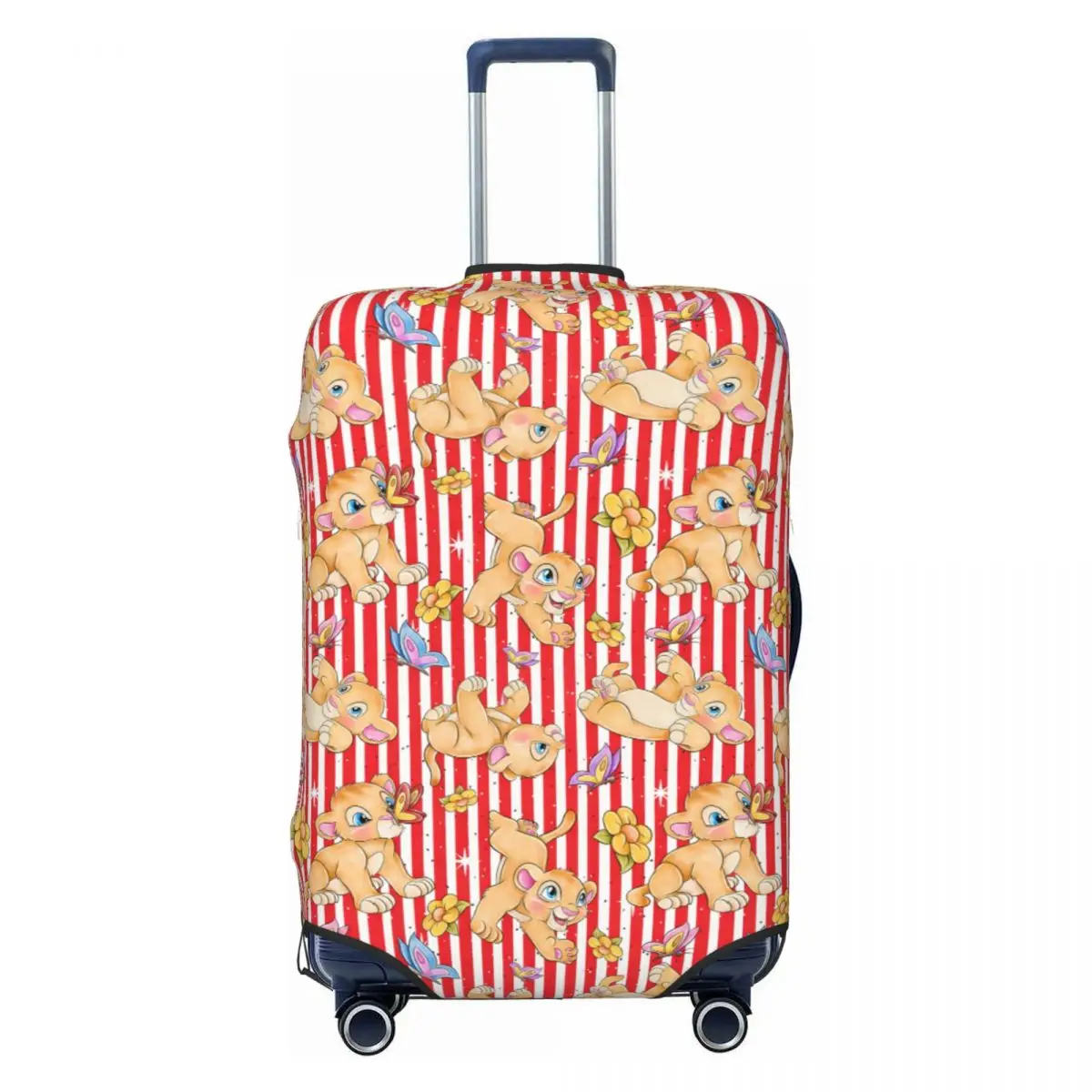 

Custom Lion King Cartoon Hot Luggage Cover Elastic Hakuna Matata Travel Suitcase Protective Covers Suit For 18-32 inch
