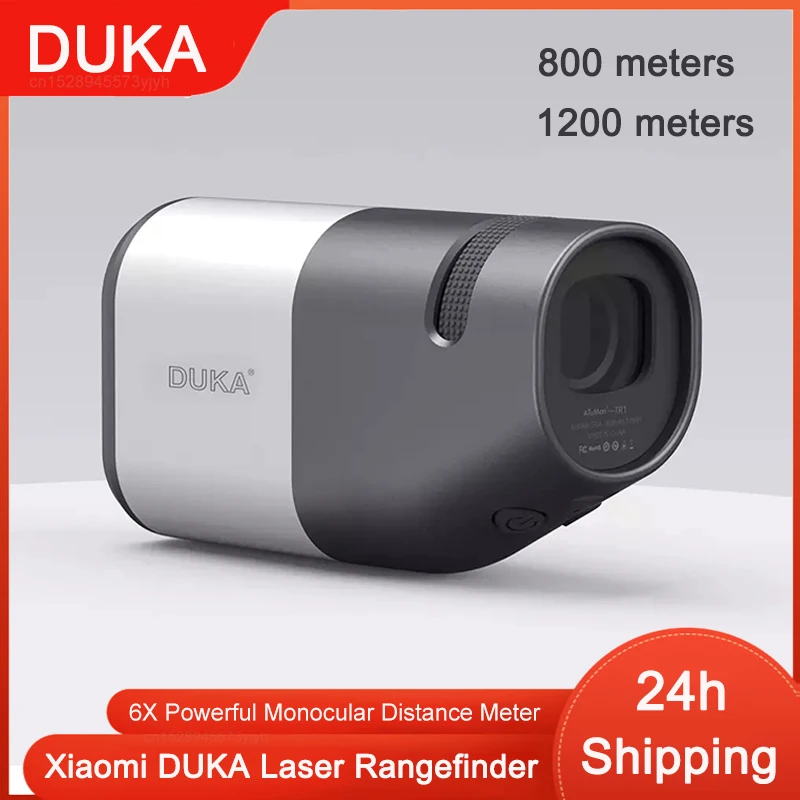 Xiaomi DUKA Laser Rangefinder Telescope 6X Powerful Monocular Laser Distance Meter Measuring Instruments Golf Hunting Travel TR1