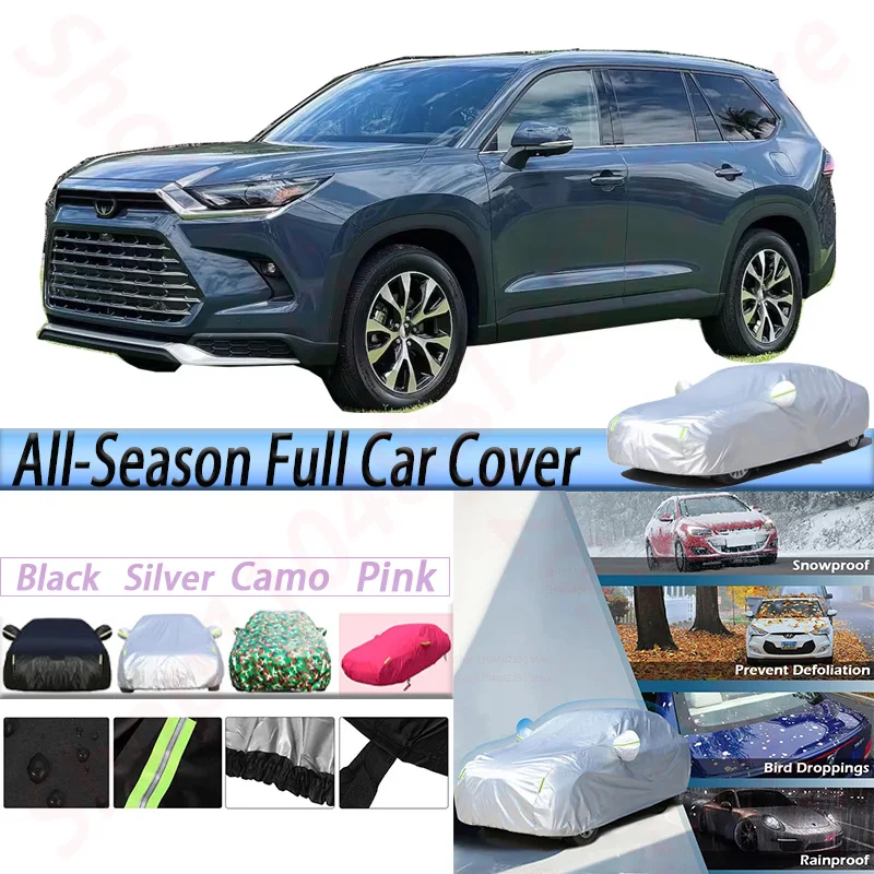 

Full Waterproof Car Covers SUV Anti-UV Sun Rain Snow Ice Dust Protection Cover Wind Proof For Lexus TX 350 500h 550h 2022-2025
