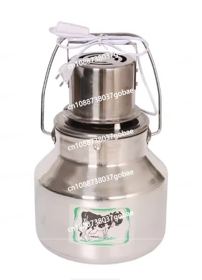 

Electric Aluminum Butter Churn / Milk Mixer with Stainless Steel Lid
