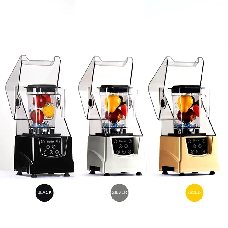 High Speed 1500W Heavy Commercial Food Processor Blender Home Kitchen Electric Multifunction  Smoothie Juicer