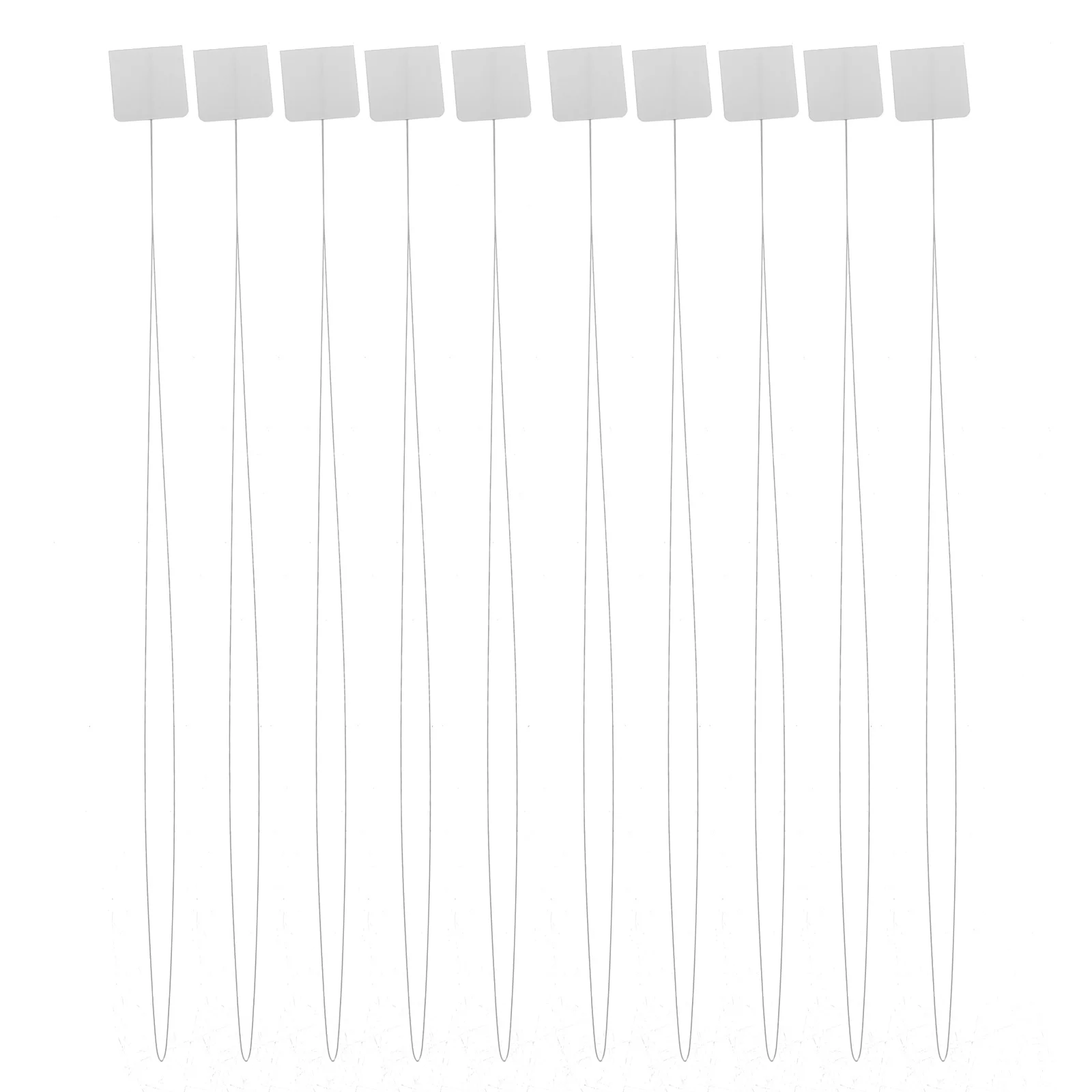 20Pcs Long Steel Needle Threaders Efficient Thread Helper for Sewing Embroidery Knitting Quilting DIY Craft Activities