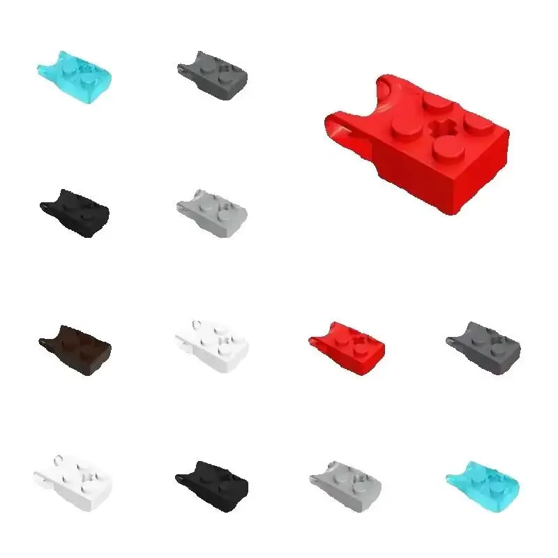 20pcs 92013 2x2Ball Socket Wide Axle Hole Building Blocks MOC Accessories Compatible with Brick Children Toys Gift
