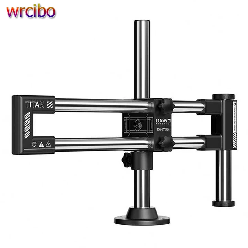 

LUOWEI LW-GK02 Powerful Arm Microscope Column Adjustable Aluminum Alloy Focusing Base Bracket For Microscope Support Holder