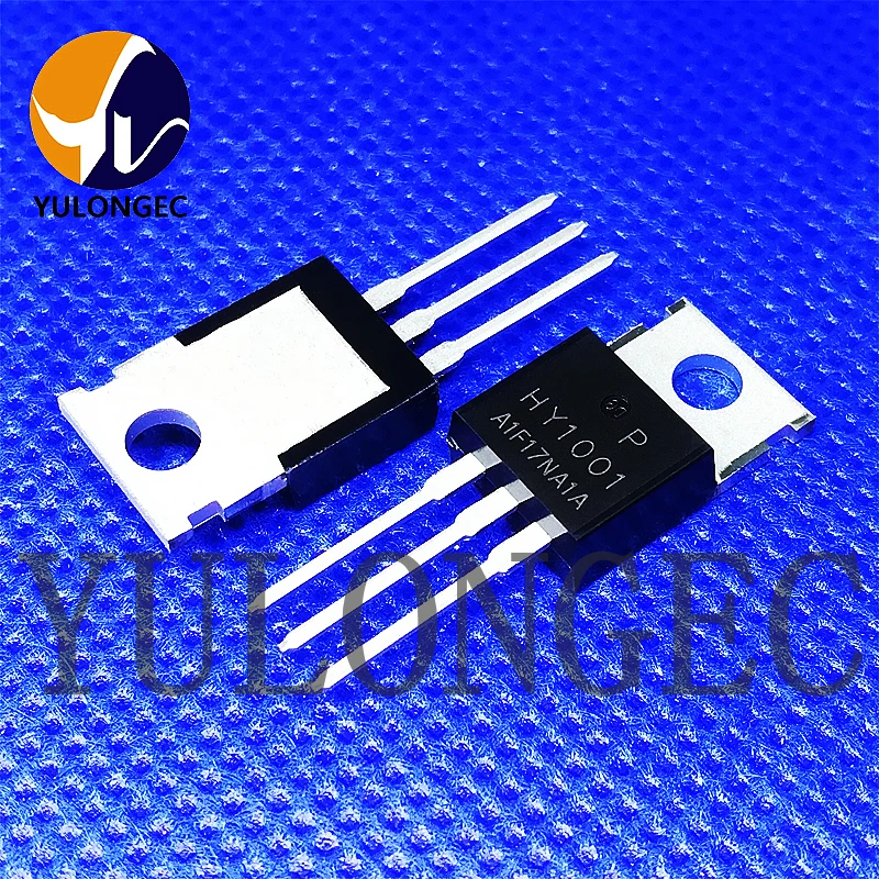 10PCS HY1001P N-Channel Power MOSFET 80A/70V 7.2mOhms TO-220 Chip Original