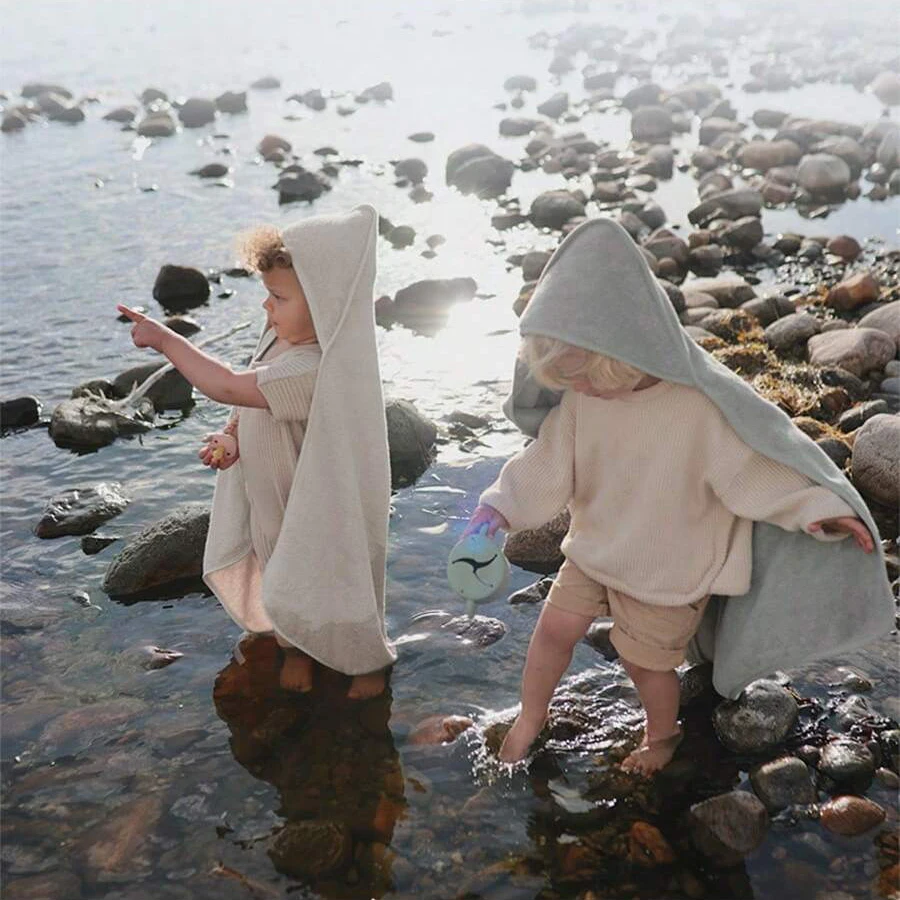 Baby Hooded Bath Towel Set 3