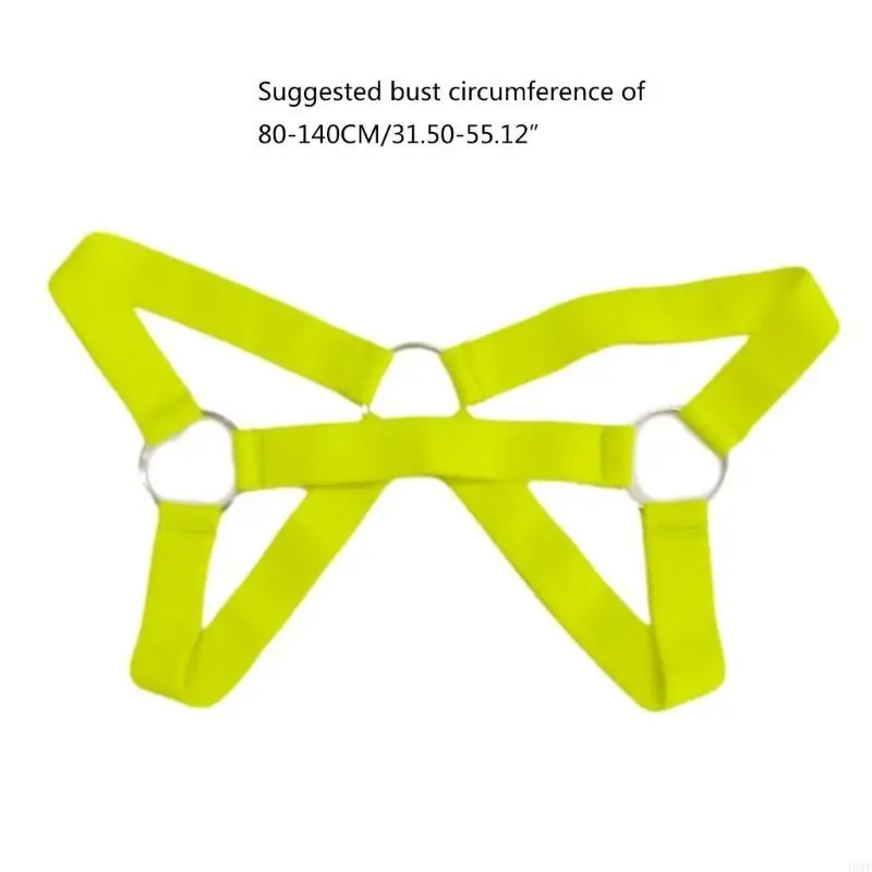 49mf hommes Body Courteille poitrine Raves costume sexy punk hommes corps poitrine poitrine ceinture danse Performances