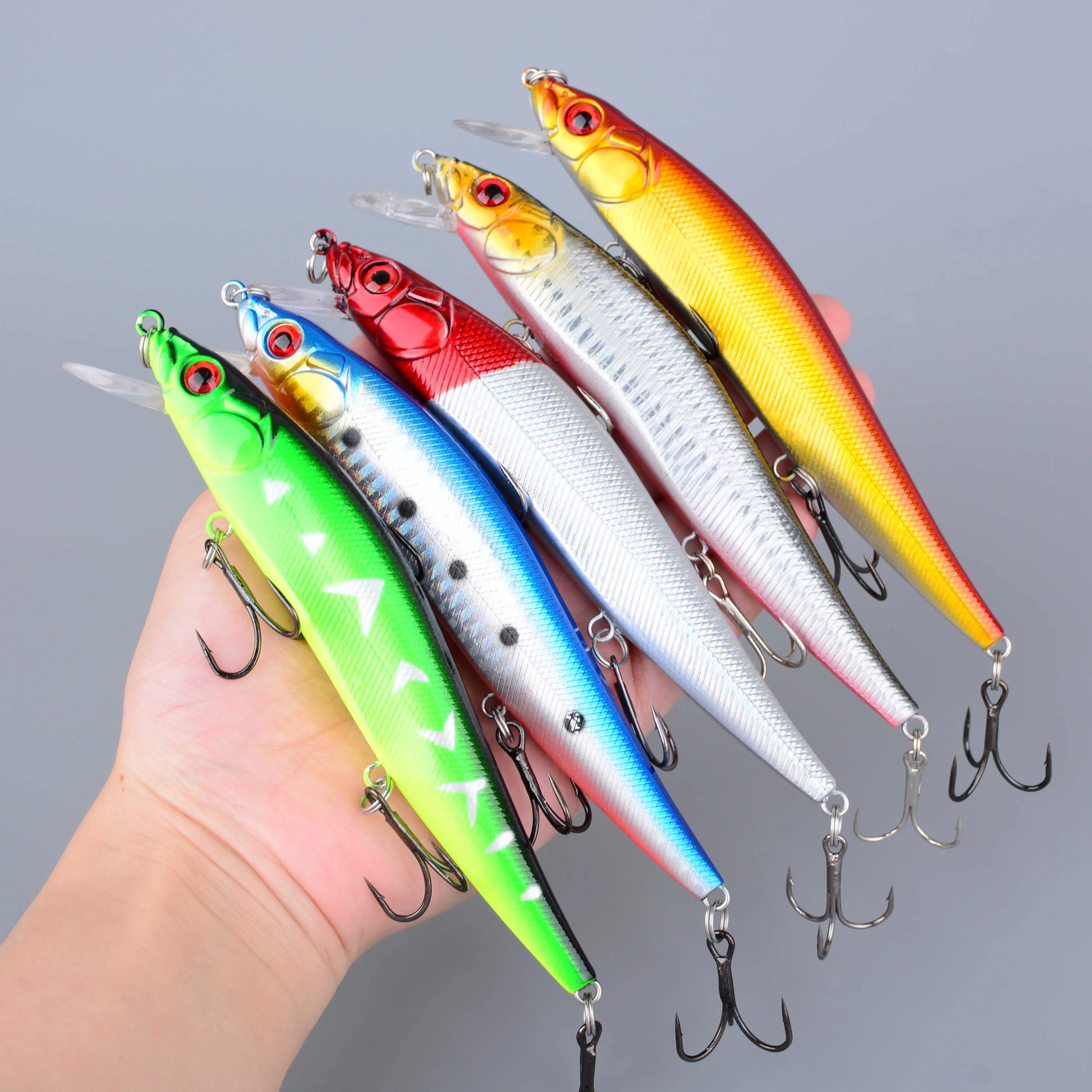 Minnow de lanzado largo: hundimiento lento para lubina en salada - imagen 4
