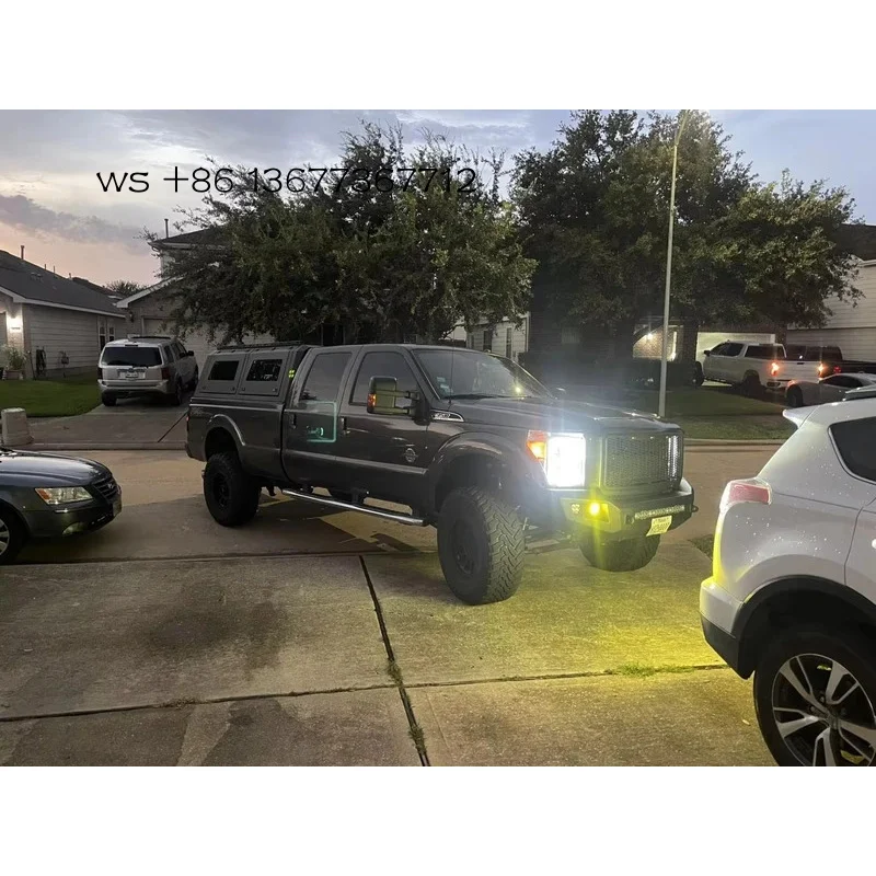 

Factory hot salesOff Road Accessories Aluminum Steel Topper Camper Pickup Truck Dmax Canopy F150 F250 Tundra Titan