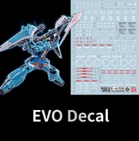 EVO Decal E-M158 for MG 1/100 ZGMF-1001/K Slash Zaku Phantom Yzak Jule Custom Model Kits Fluorescent Sticker for Model Hobby DIY