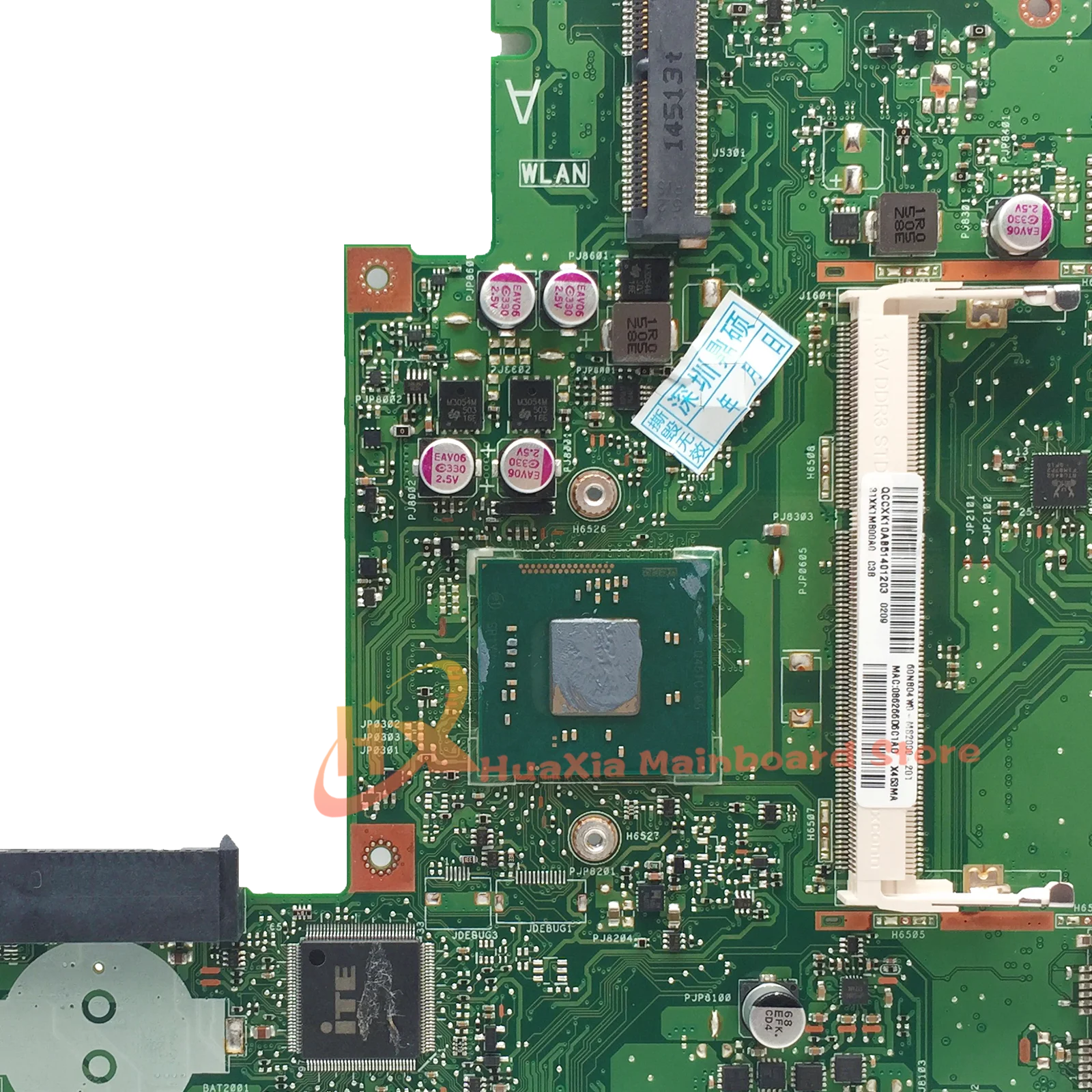 KEFU X453M Mainboard For ASUS X453MA P453MA F453MA Laptop Motherboard N2830/N2840 N2930/N2940 N3530/N3540 REV:2.0 DDR3L