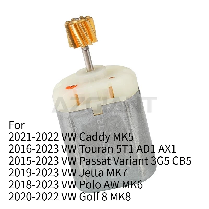 

DC Motor 12V for VW Caddy Touran Passat Variant Jetta Polo Golf 8 Tailgate Lock Latch Lid Actuator 5TD827506C 5TA827505D 2020061