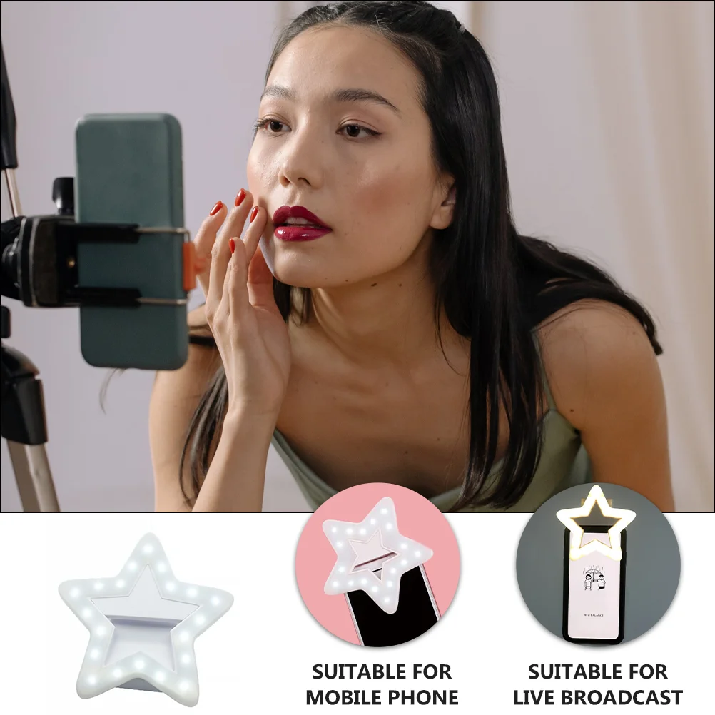 Camera Photography Video Lighting Clip Broadcasting Fill Selfie Live Stream Phone
