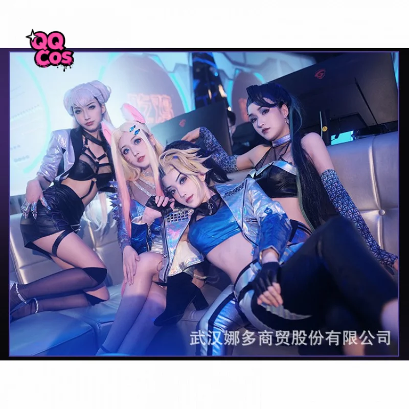 

LOL Ahri Cosplay Costume Halloween Carnival Party Christmas Play Role Clothes Clothing QQ Cos