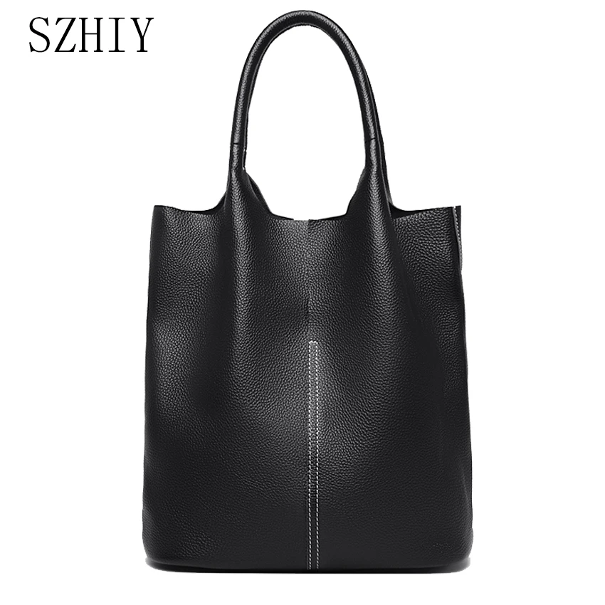 Genuine Leather Shoulder Bag Fashionable Women Handbag Luxurious Designer Soft Leather Office Pocket Classic and Versatile Tote