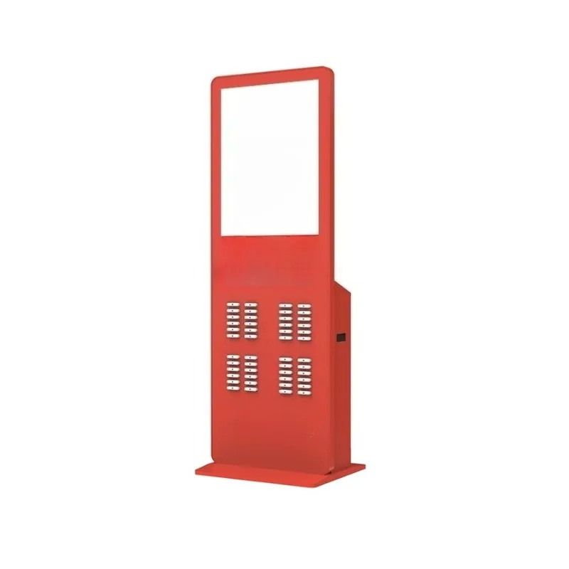 4G + WIFI + LCD mobile phone charging cabinet locker 48 slots mobile phone charging power bank station kiosk