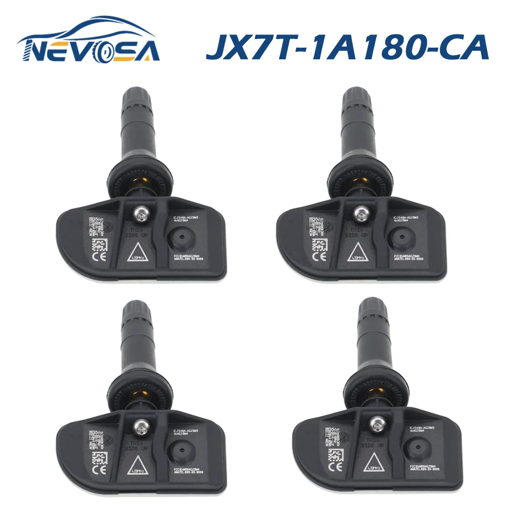 JX7T-1A180-CA TPMS Tire Pressure Sensor For Ford Focus IV Explorer Kuga III Puma Transit Combi S-Max 2019-2023 433MHz JX7Z1A189A