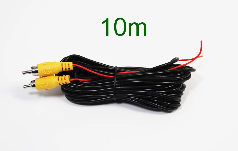 GAYINTT 6 Meters RCA Video Cable For Rear View Camera Connect To Car Monitor 6M 10M 15M  Male to Male CCTV Video RCA Cable