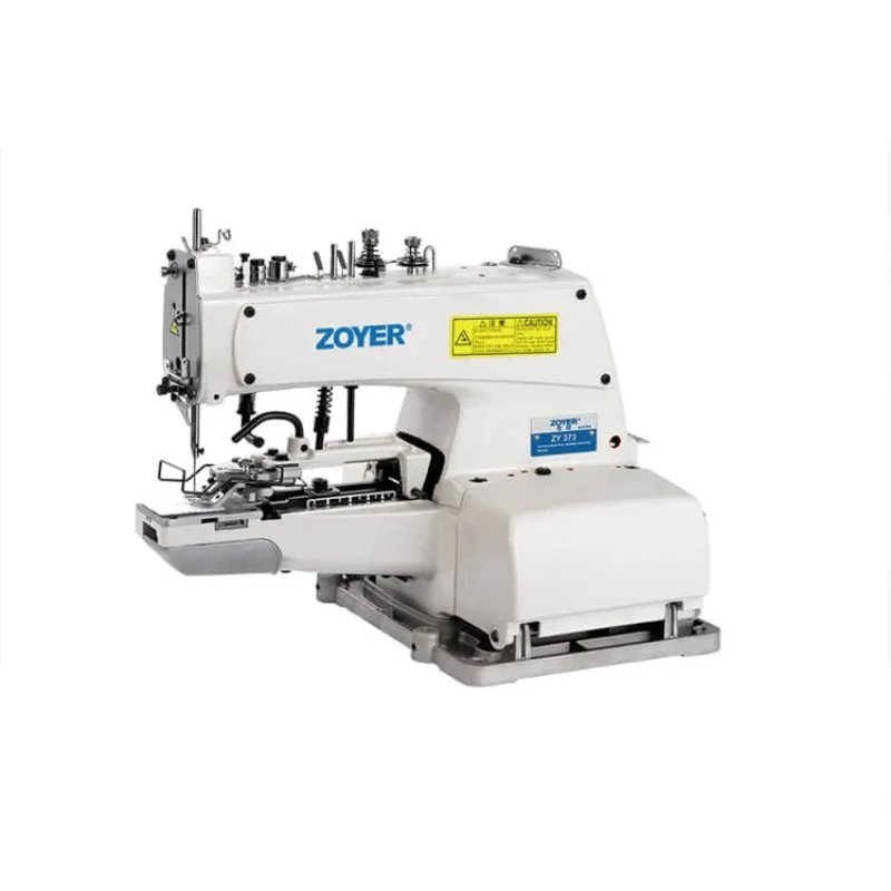 ZY373 Zoyer High Speed Industrial Bar Tacking Machine Nail Catcher Button Sewing Machine