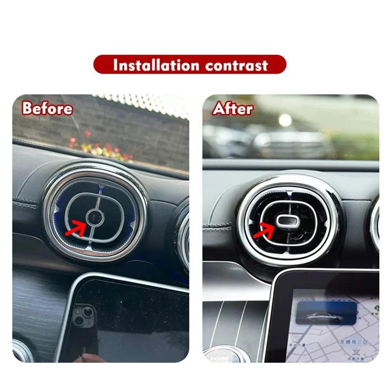 

Firmly Air Outlet Knob Cap Repair Kit A2068306403 For Mercedes-Benz W206 W254 New C Class C200 GLC260 GLC300