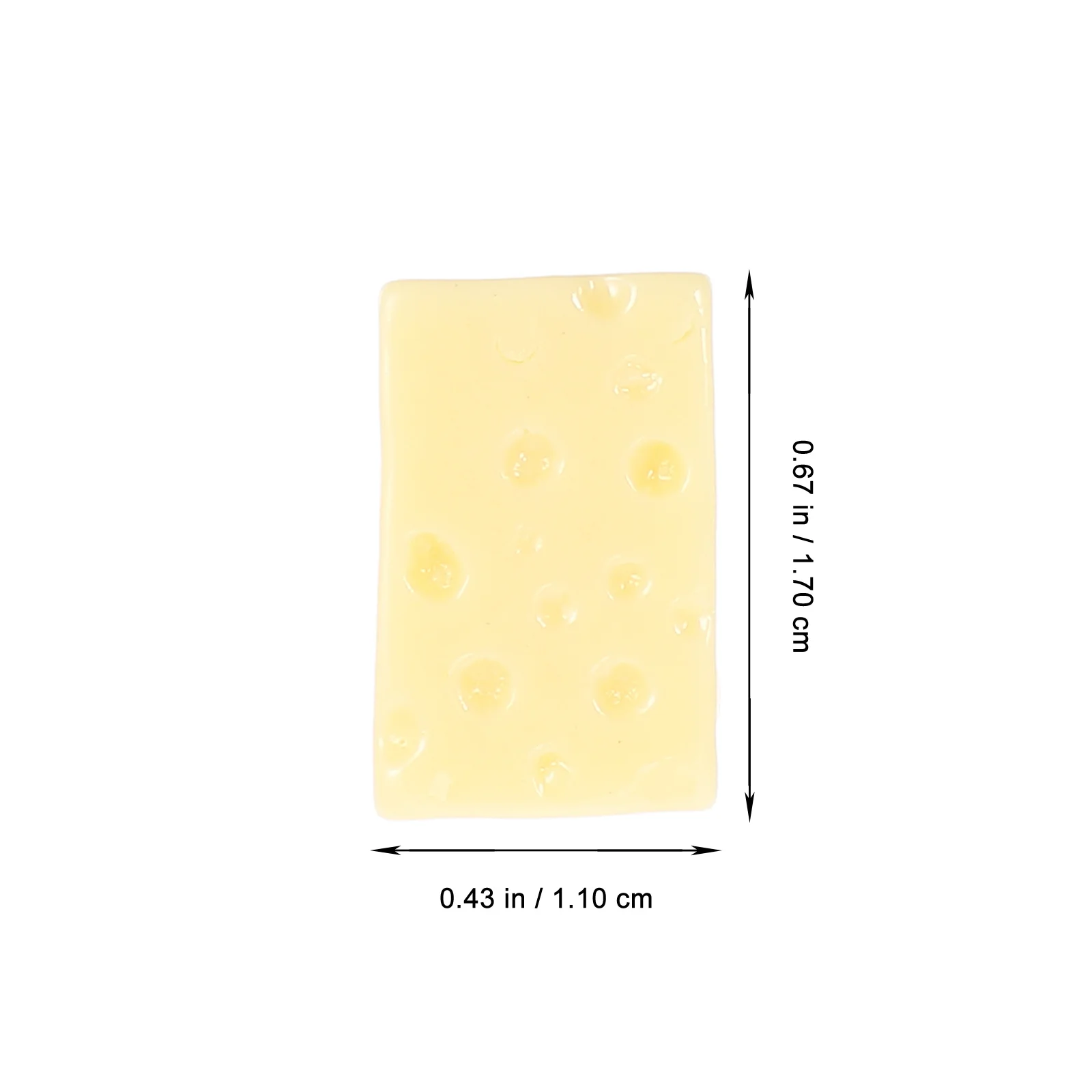 60 قطعة نماذج الجبن المقلد صور صغيرة الدعائم الراتنج الحلوى الاصطناعية ديكور الحرفية لوازم المنزل مكتب الطرف