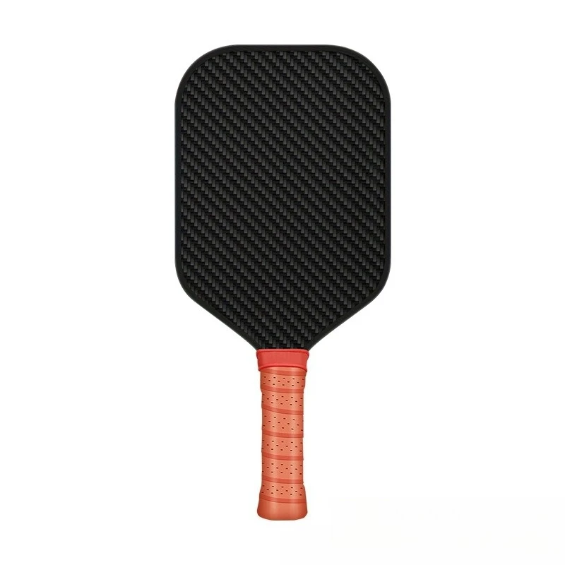 Racket hot pressing 3K cloth pattern matte carbon fiber T700pickleball source factory lightweight design