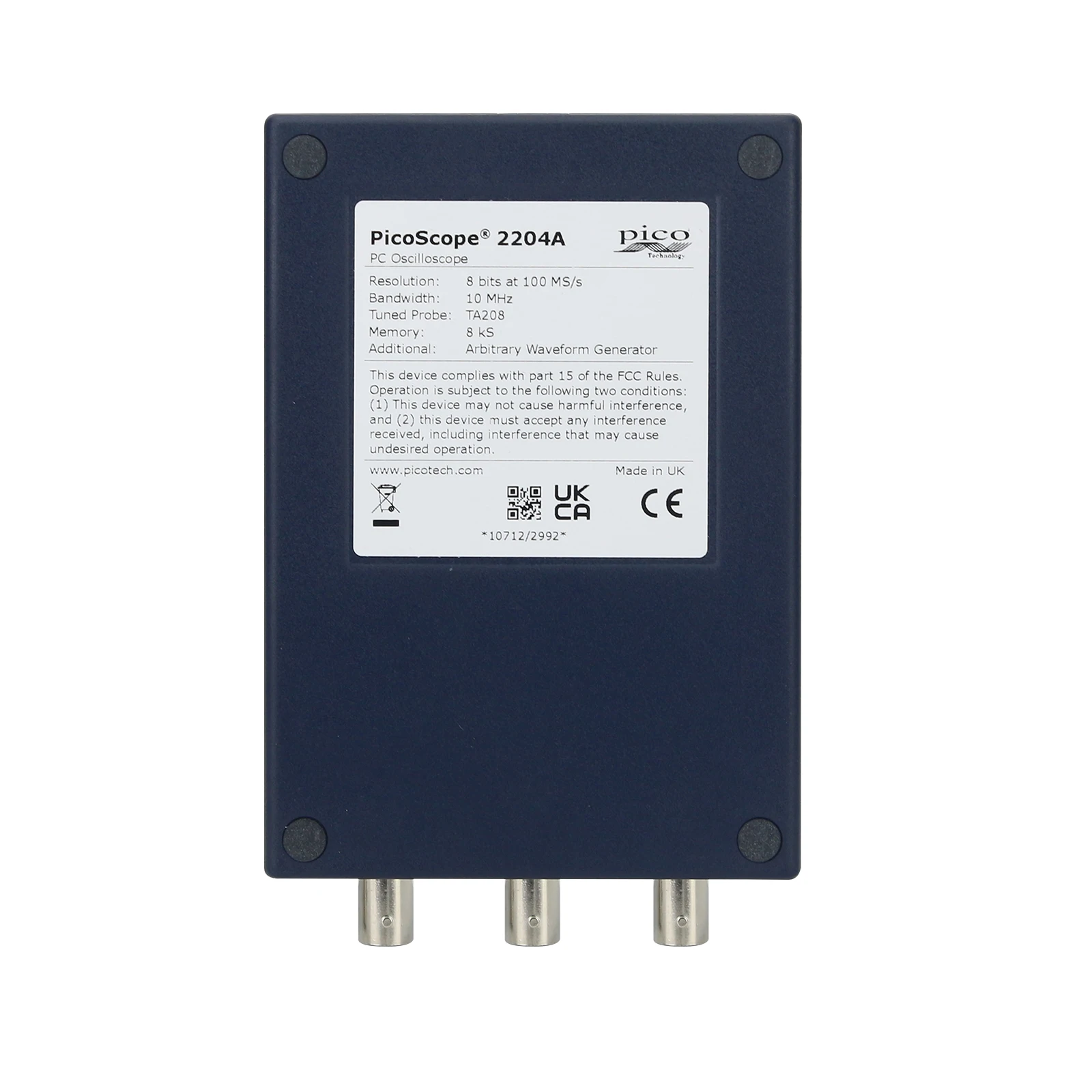 PicoScope 2000 Series 5-in-1 Portable Oscilloscope 2 Channel Oscilloscope