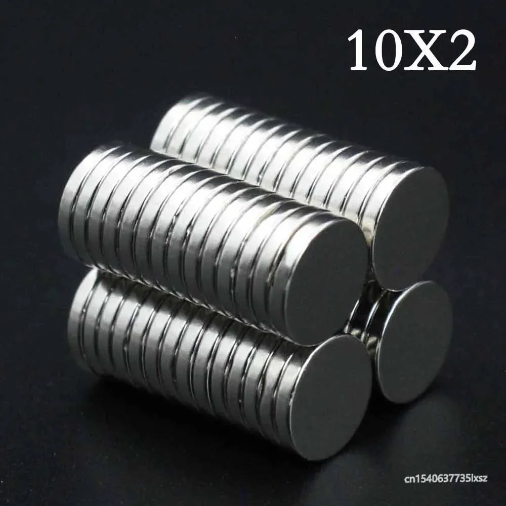 5/10/20/30/40Pcs 10x2 Neodymium Magnet 10mm x 2mm N35 NdFeB Round Super Powerful Strong Permanent Magnetic imanes Disc