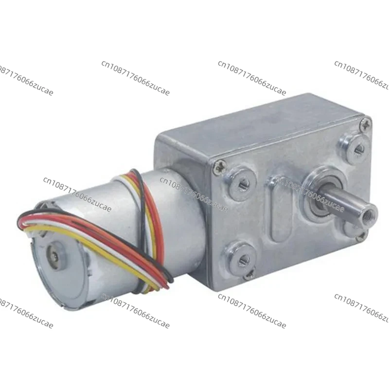 

JGY-2430 DC 12V 24V Worm Gear Motor Reducer 6-160RPM High Torque Electric Metal Gear Reverse Self Lock Brushless Low Speed Motor