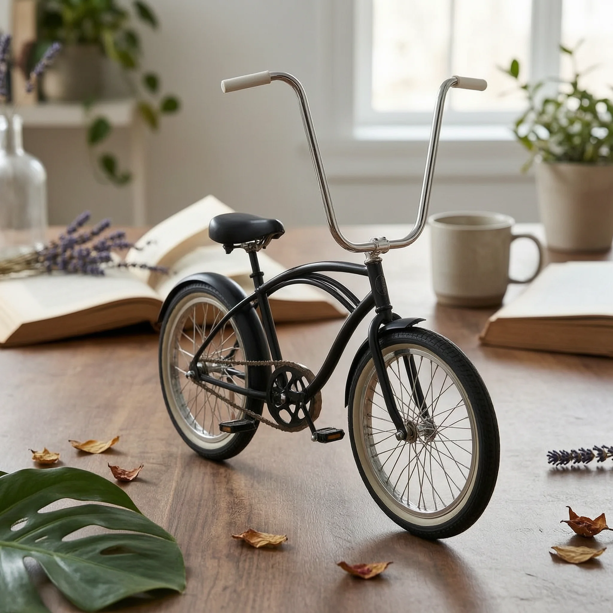 Chopper Handlebar Vintage Design High Rise Handlebar Chrome Cycle Bar for Restoration