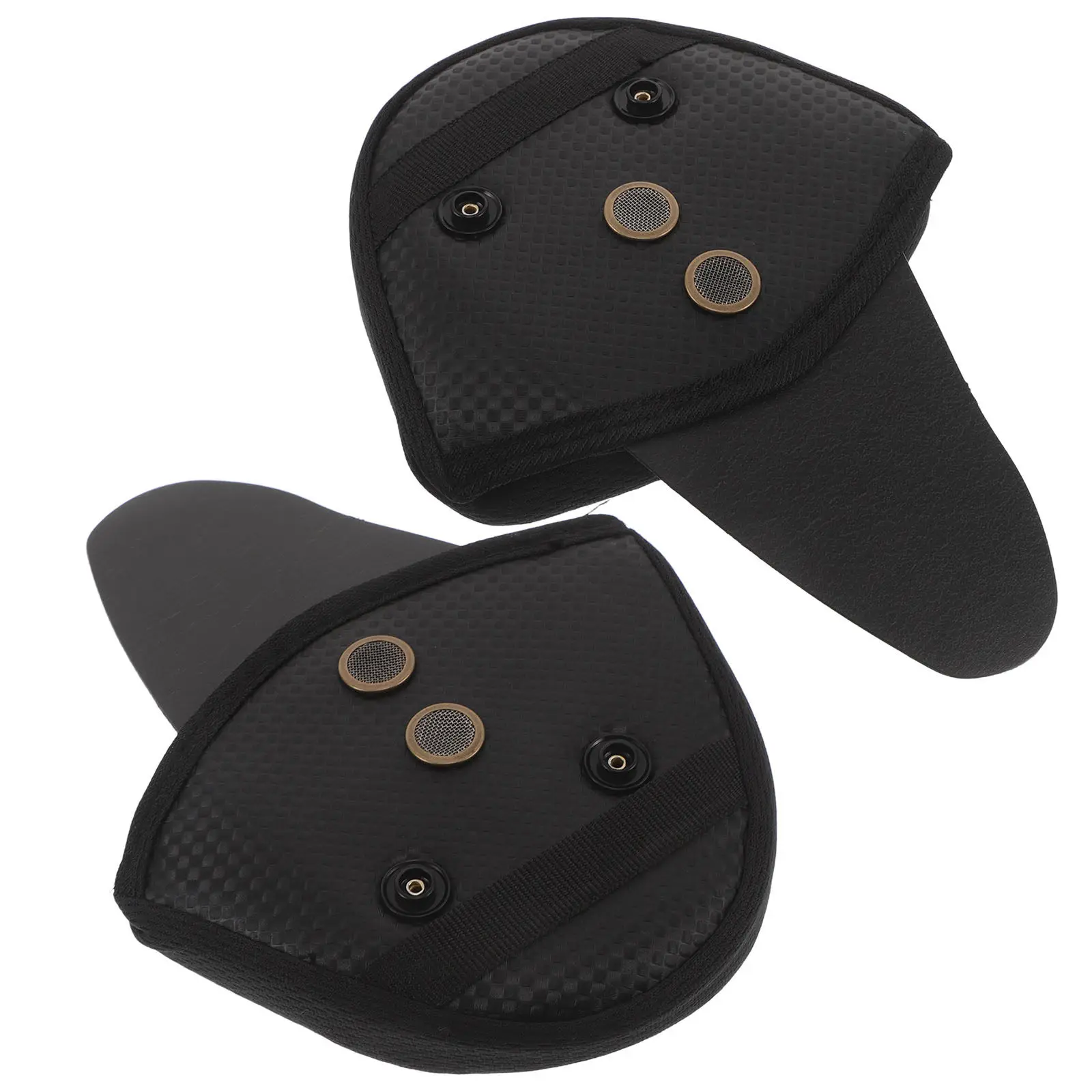 

2 шт. компактных ветрозащитных теплых наушников-грелок для полушлемов с шумоподавлением для езды на велосипеде и зимних видов спорта