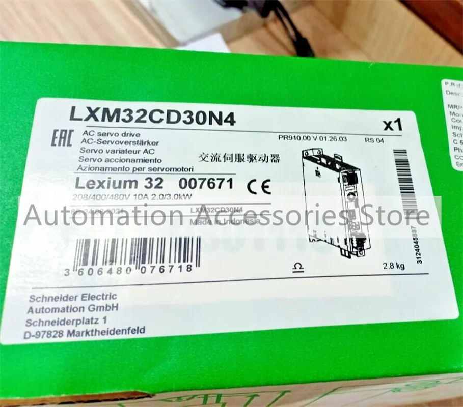 

1 шт. новые в коробке сервоприводы LXM32CD30N4 LXM32CD18N4 LXM32CD18M2 с гарантией