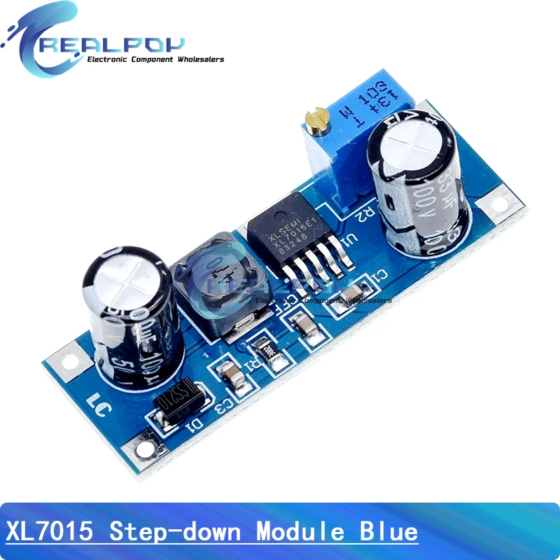 XL7015 DC-DC Dc converter Step-down module 5V-80V Wide voltage input 7005A LM2596 XL7015E1 Blue/Green