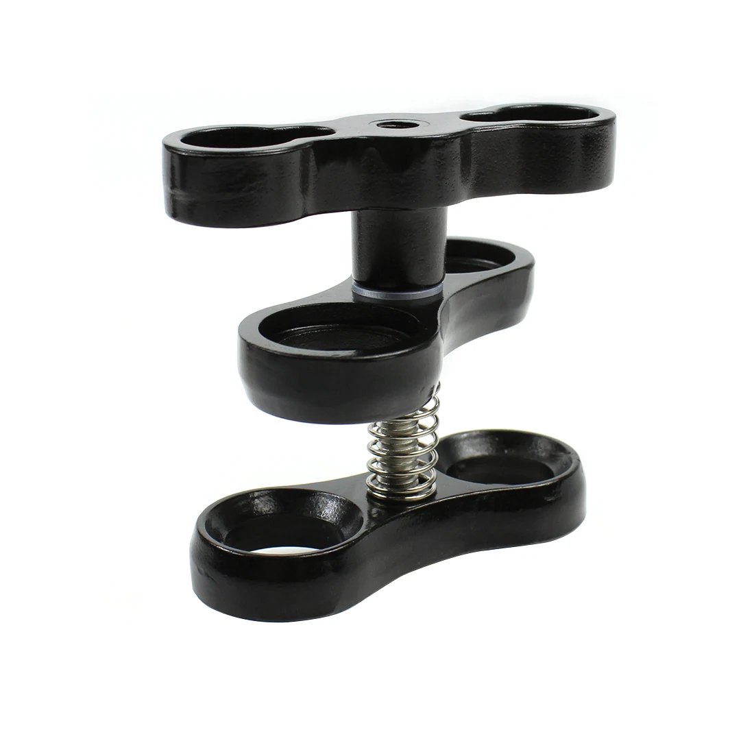 Verbesserter 1-Zoll-Kugel-Schmetterlings-Clip aus Aluminiumlegierung, Tauchlichter-Arm, 360-Grad-Halterung, Adapter für Gopro Osmo Kamera-Zubehör – Detail 15