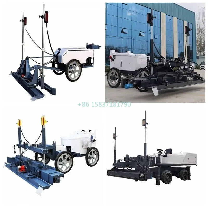Laser Screed Portable Concrete Laser Screed Leveling Machine Screeding Vibration Concrete Laser Screed Machine Price for Poland