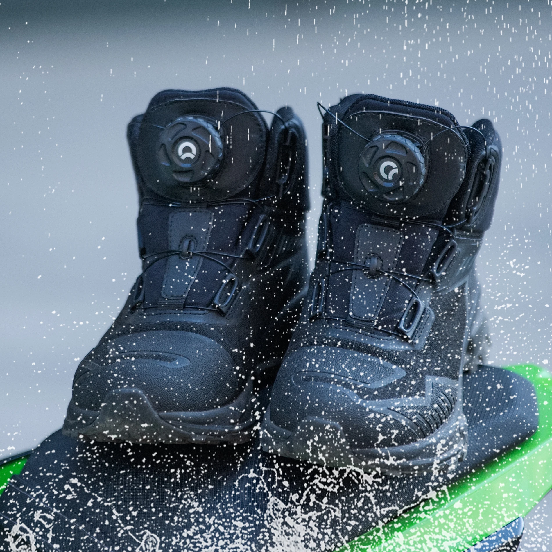 CC Protectors S302 Motorcycle Riding Boots Waterproof PORON XRD Shock Absorb BOA Quick Lock Anti Slip Work Safety Shoes