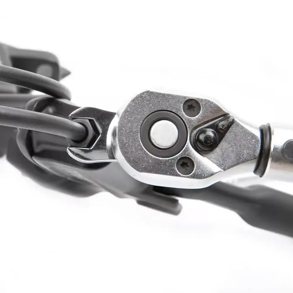 Easy-to-use Wrench Head 8mm Torque Wrench Head Heavy Duty Bike Disc Brake Tool Cable Tubing Oil Hose Pipeline Opening Wrench