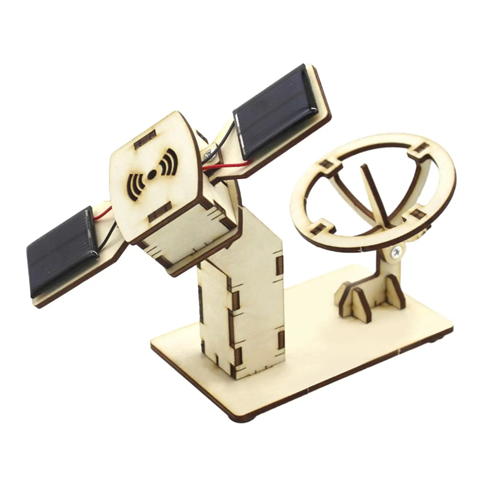Science Experiments Kits Science Toy 3D Puzzles DIY Artificial Satellite Model for Teens Children Boys and Girls Kids Toys