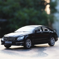 1/36 Scale Benz CLS Model Car Toys Diecast Alloy with Pull Back Rubber Tires Vehicle Models for Boys Kids Gifts Collections