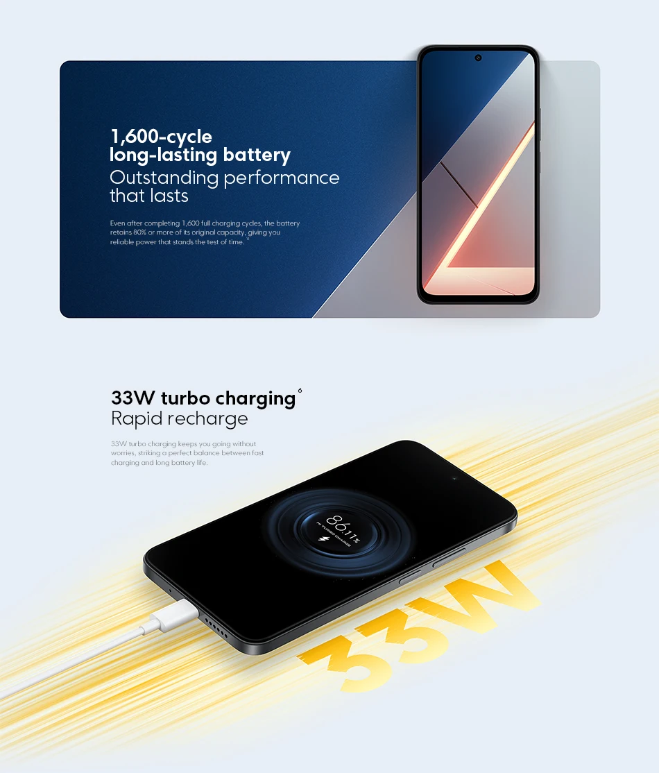 POCO M8s Global Version 5G Smartphone 128GB 256GB Snapdragon® 6s Gen 3 6.9" 144Hz Display 50MP Camera NFC 7000Ah 33W