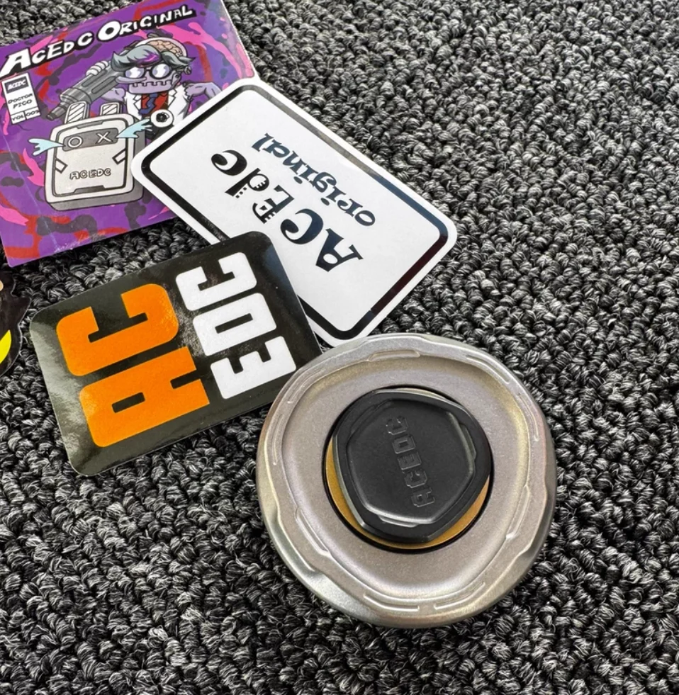 

Б/у спиннер EDC ACEDC из титанового сплава Star Core, гироскоп для пальцев, антистресс-игрушка