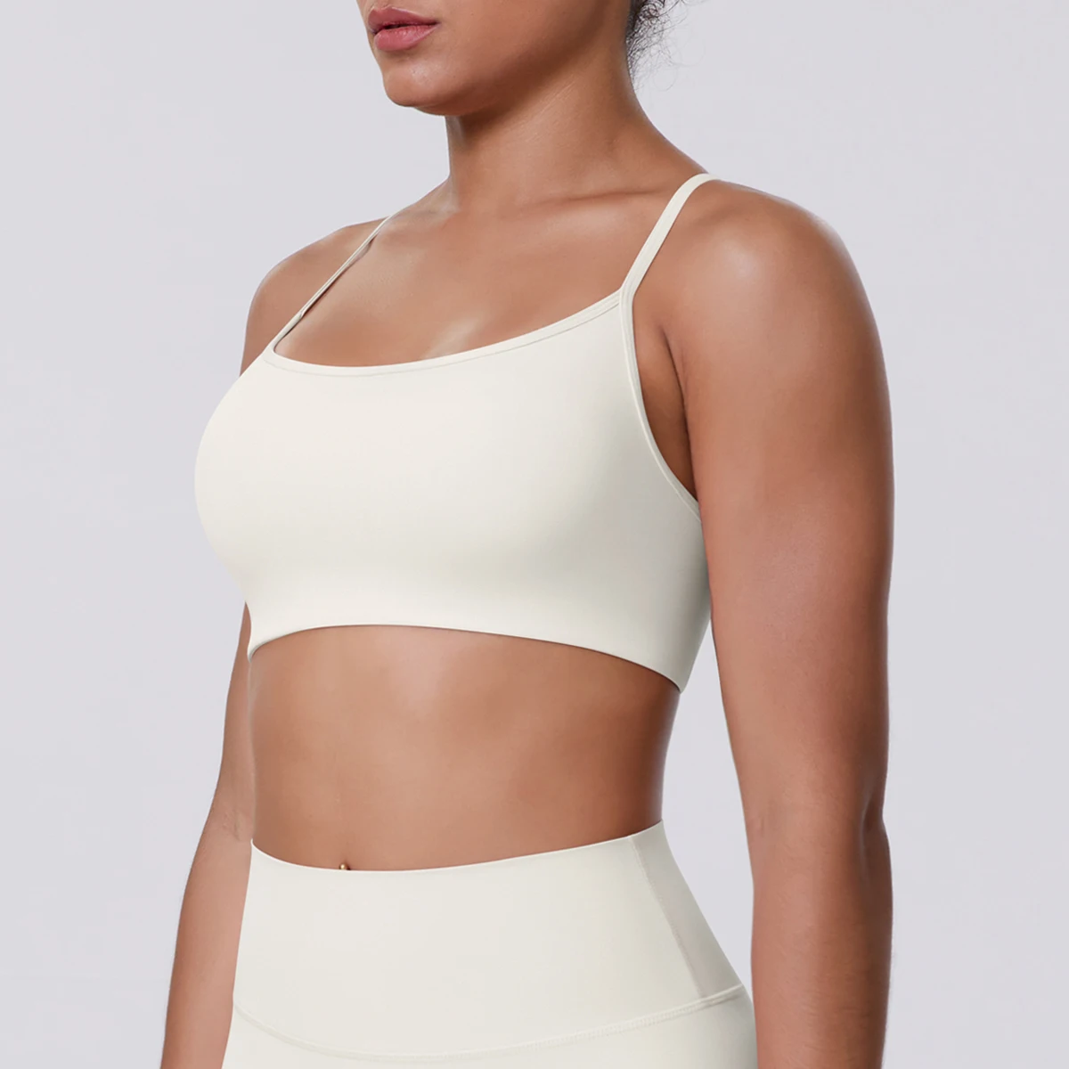 Sport-BH Nahtloses Yoga-Top Damen Fitness-Artikel Gym Active Wear Back Cross Workout Push-up Fitness Laufunterwäsche – Detail 16
