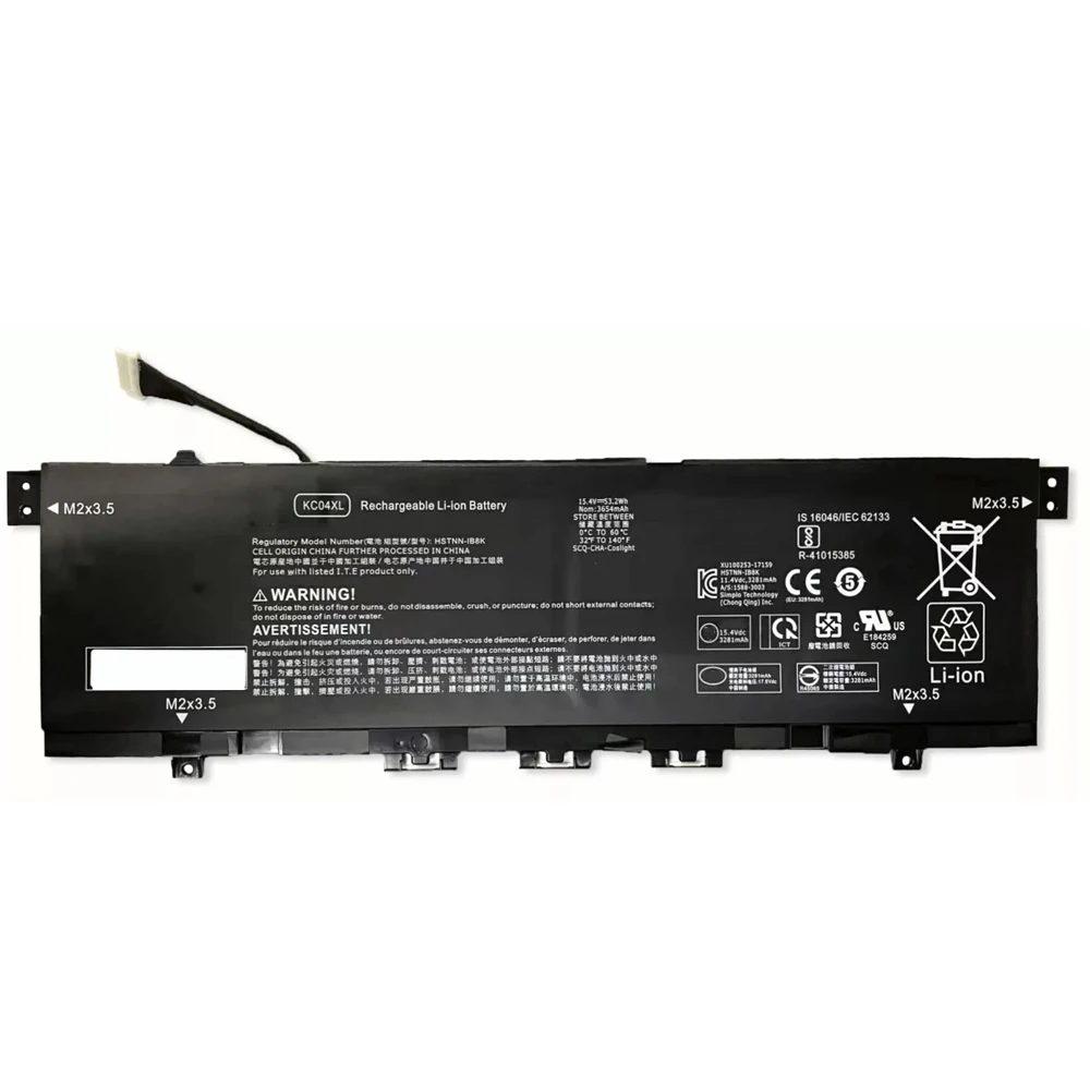 7XINbox KC04XL 15.4V 53.2Wh original laptop battery for HP ENVY 13 x360 PC 13 13-ah0001la HSTNN-DB8P L08544-2B1 L08496-855