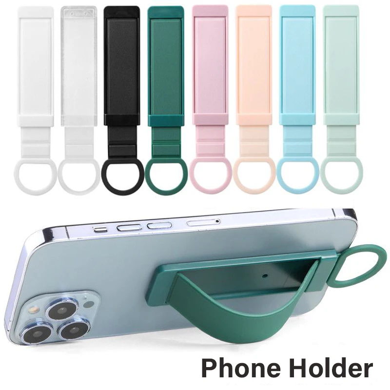 

Mobile Phone Finger Girp Stand Universal Adjustable Cellphone Sticker Holder for iPhone 17 16 Pro Max Samsung Xiaomi Vivo Oppo