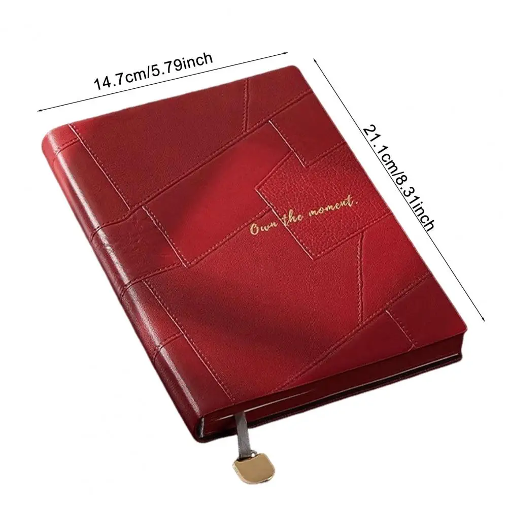 Diario impermeable, elegante cuaderno de piel sintética para uso Personal de oficina, diario de escritura suave con cubierta impermeable para notas