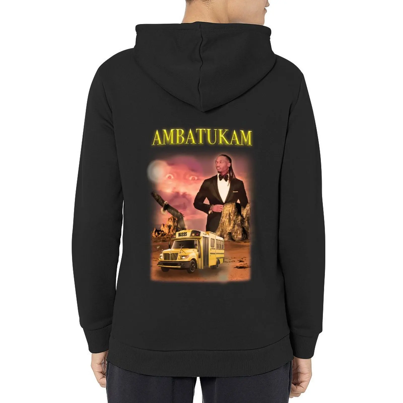 

Ambatukam Dreamybull Buss Desert Hoodie male clothes japanese style men's sweat-shirt set blouse men's oversize hoodie