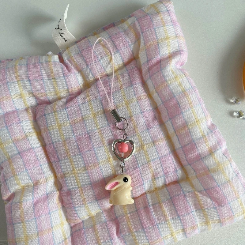 Heart Keyring Phone Charm Starp Delicate Jewelry Gift Phone Starp Keyring Drop shipping