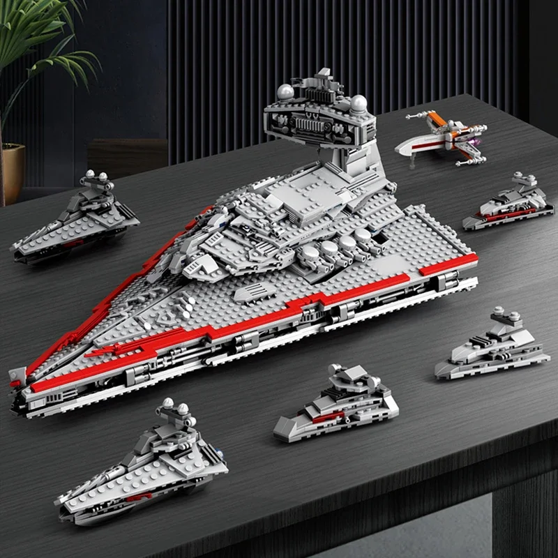 5964 stücke Interstellare Rache Kunst Malerei 3D Rahmen Ornament Bausteine High Tech Star Serie Ziegel Spielzeug Kinder Erwachsene Geschenke