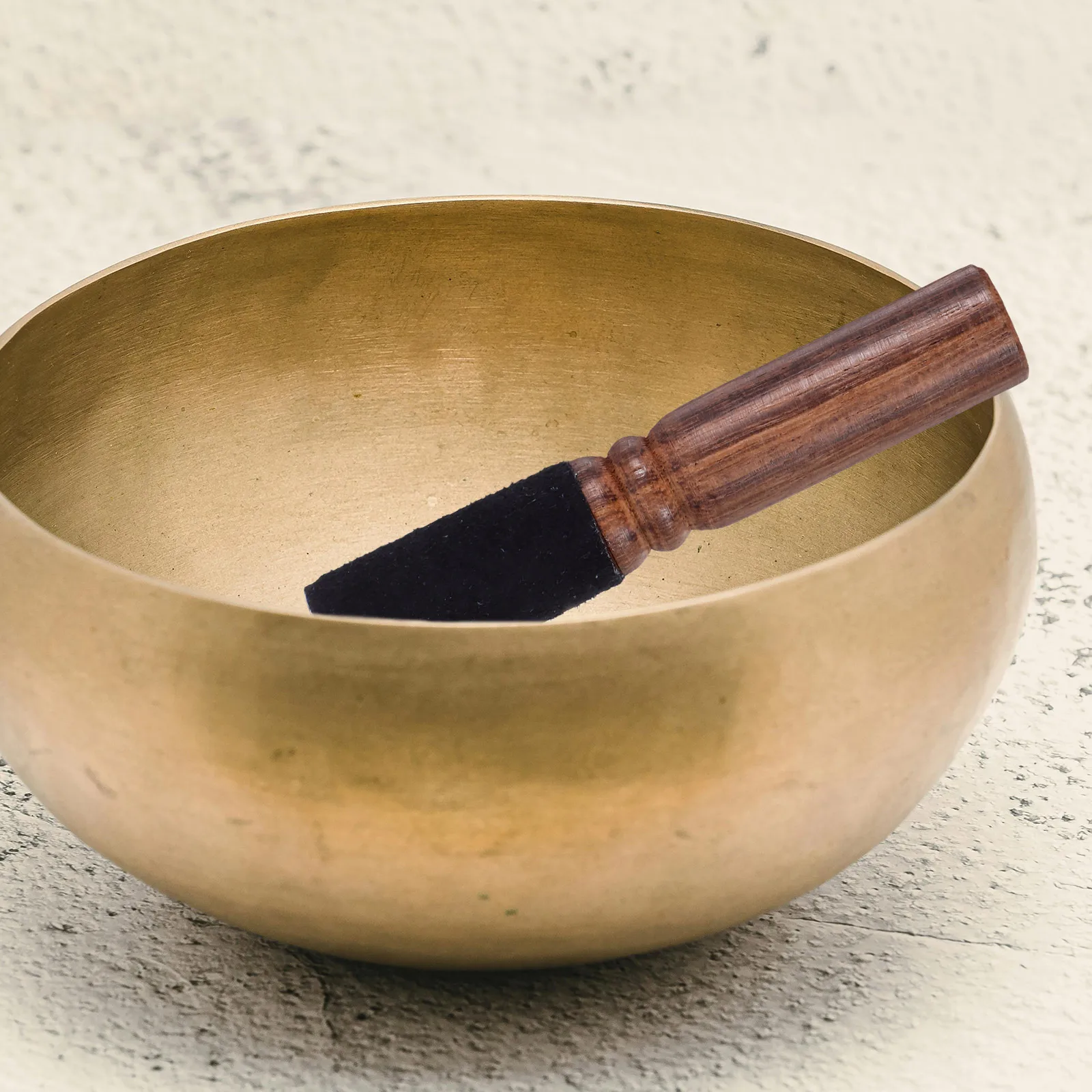 

Sheepskin Singing Bowl Mallet Suede Handmade Nepal Tibetan Bowls Gong Strikers Meditation Yoga Prayer Durability Resonance