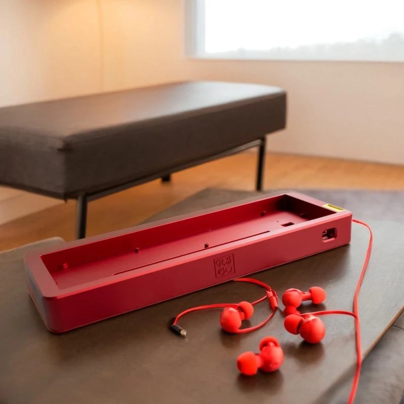 RT60 Shell Aluminum GASKET Structure Anode/electrophoresis Customized Shell for Wooting60HE/magnetic Switch Mechanical Keyboard